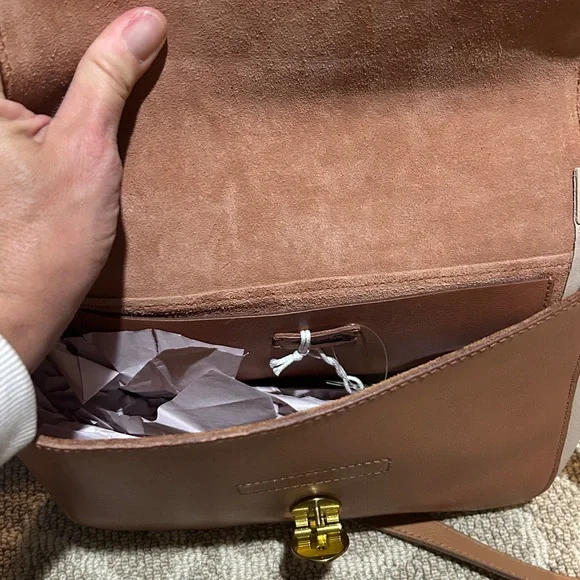 Madewell The Abroad Shoulder Bag: Colorblock Edition NWT - Picture 6 of 9